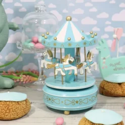 Carrousel Musical Bleu Patisdecor