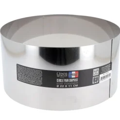 Cercle A Pain Surprise Inox H 11 Cm Diam 22 Cm Patisdecor