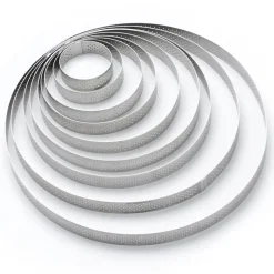Cercle A Tarte Perfore A Bord Droit Inox H 2 Cm De Buyer