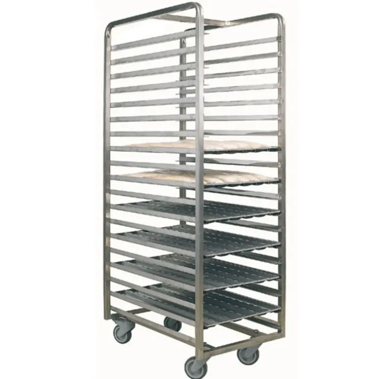 Chariot 18 Plaques À Pain Optimo