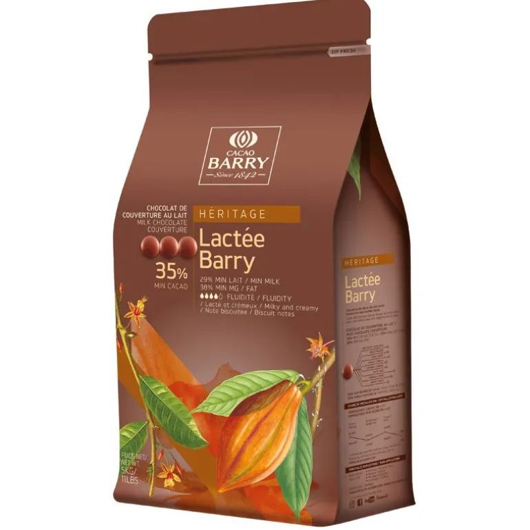 Chocolat De Couverture Au Lait Lactee 35 % 5 Kg