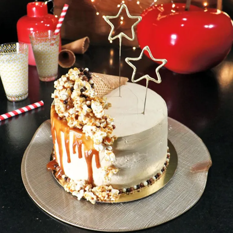 Cierge Magique Etoile Doree Patisdecor