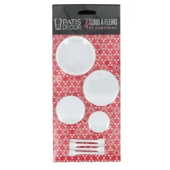 Clous A Fleurs Et A Cupcakes Patisdecor (X4)
