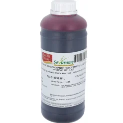 Colorant Liquide Hydrosoluble Rouge Myrtille 1L