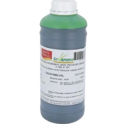 Colorant Liquide Hydrosoluble Vert Pistache 1L