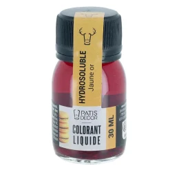 Colorant Liquide Hydrosoluble Jaune Or 30 Ml