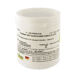 Colorant Poudre Alimentaire Vert Olive 100 G
