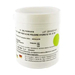Colorant Poudre Alimentaire Vert Pistache 100 G