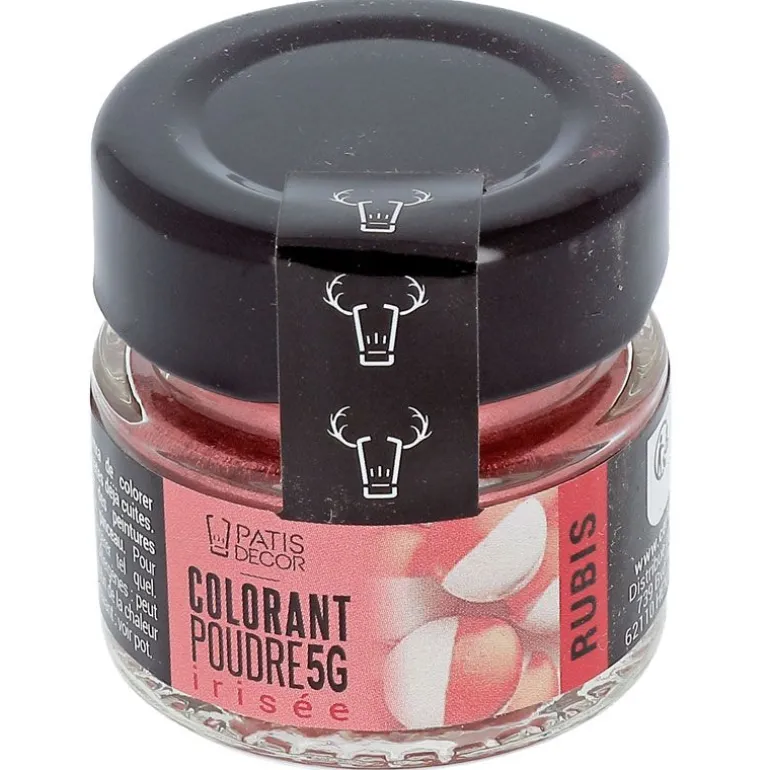 Colorant Poudre Irise Rouge Rubis 5 G