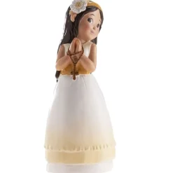 Communiante Chapelet A La Main 16 Cm