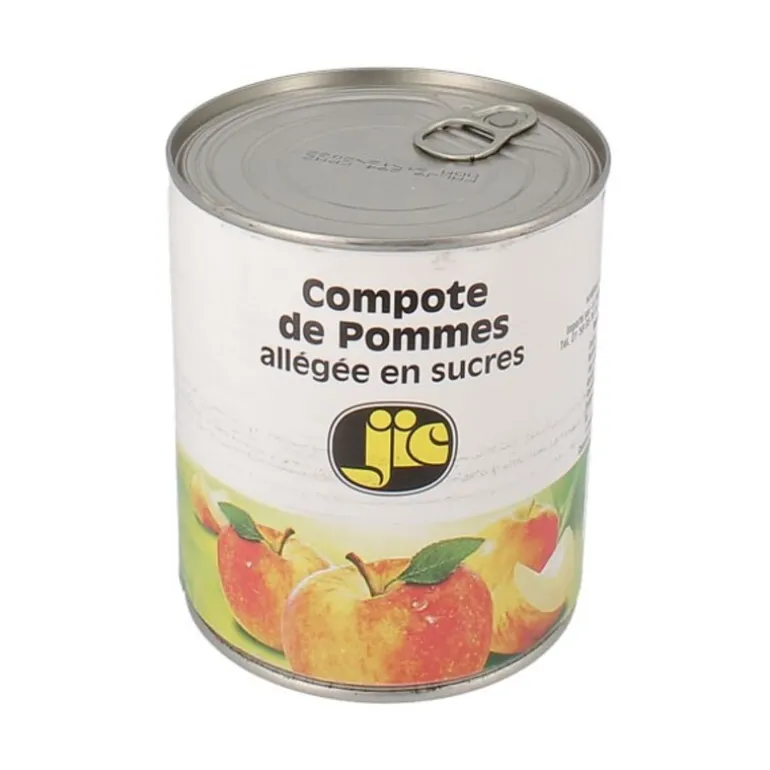 Compote De Pommes Allegee En Sucrés La Pulpe