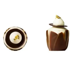 Coupelles Chocolat Marbre Petits Fours (X38)