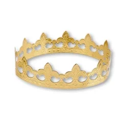 Couronne Des Rois Etoiles Doree (X100)