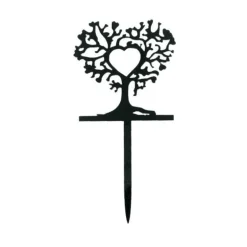 Cupcake Toppers Arbres Coeurs (X 8)