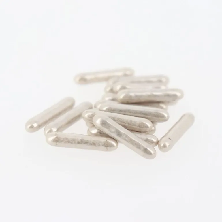 Décors Comestibles Bâtons Argentes 1 Kg