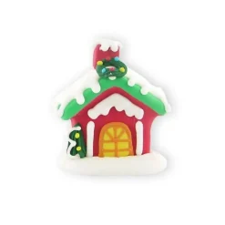 Décors Comestibles Chalet De Noël (X24)
