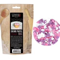 Décors Comestibles Coeurs Patisdecor Pro 250 G
