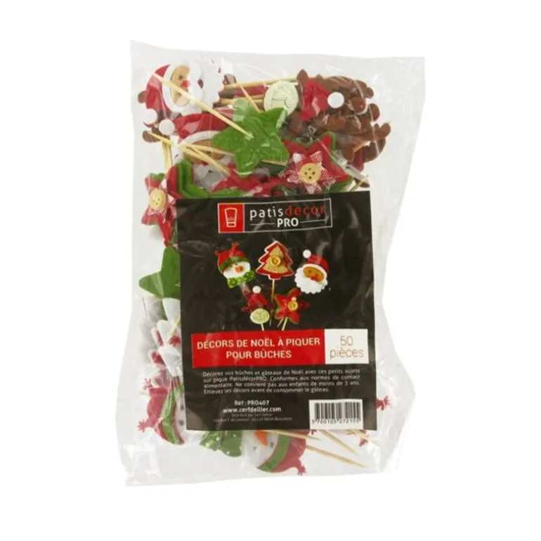 Décors De Noël En Feutrine Theme 2 (X50)