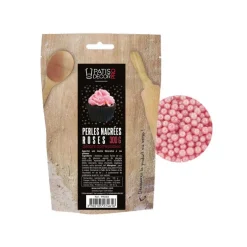 Décors Perles Roses Comestibles Patisdecor Pro 300 G