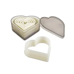 Découpoirs Coeurs Lisses Assortis (X 7)