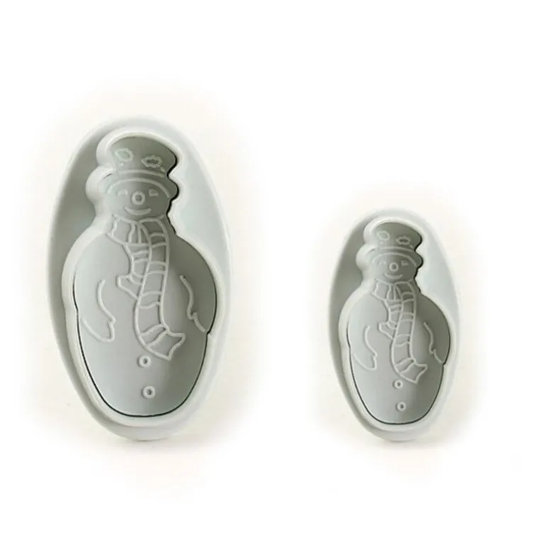 Découpoirs Éjecteurs Bonhomme De Neige Patisdecor (X 2)