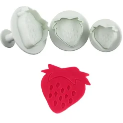 Découpoirs Éjecteurs Fraises Patisdecor (X 3)
