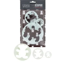 Découpoirs Oursons Patisdecor (X 3)