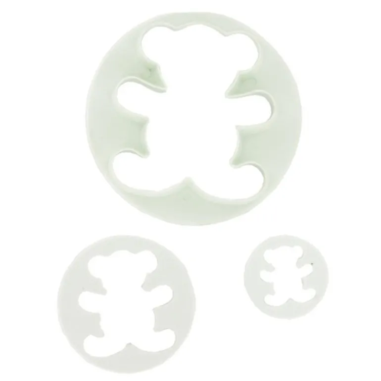 Découpoirs Oursons Patisdecor (X 3)