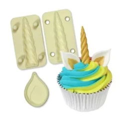 Découpoirs Relief Licorne Assortis (X3)