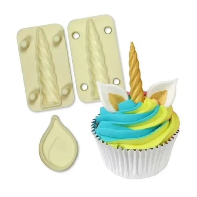 Découpoirs Relief Licorne Assortis (X3)