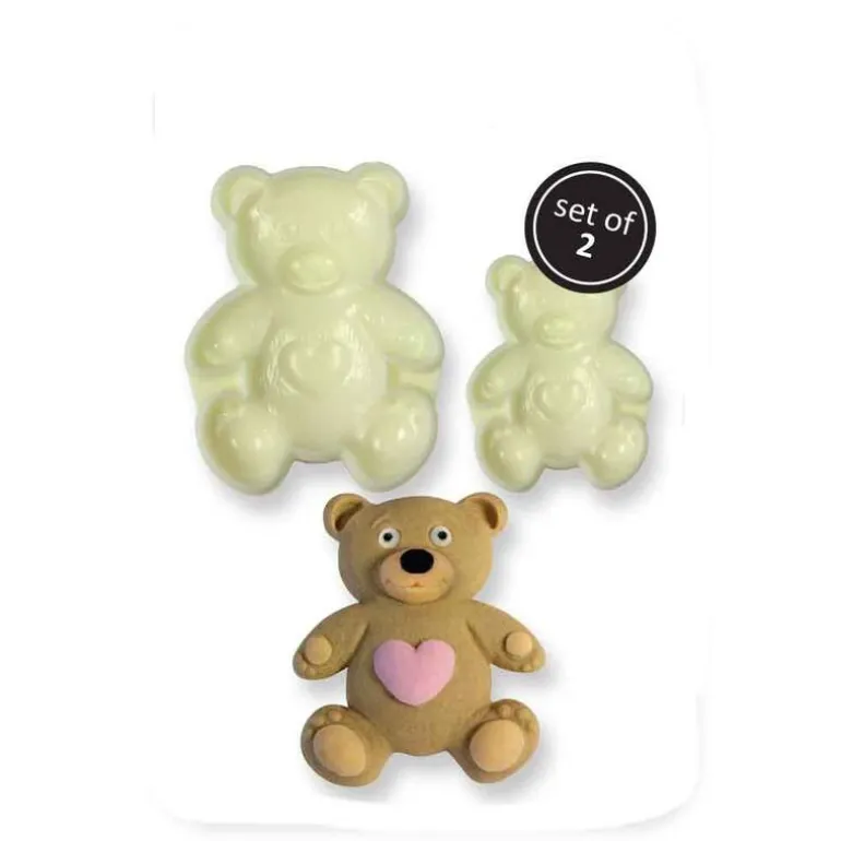 Découpoirs Relief Oursons (X2)