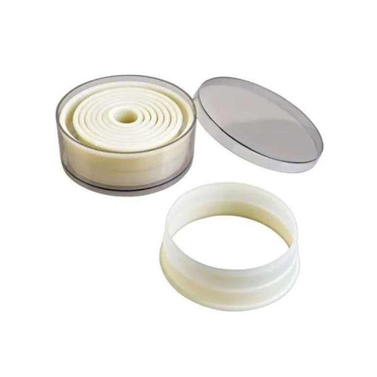 Découpoirs Ronds Lisses Assortis (X 9)