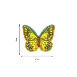 Decor Azyme Papillons Assortis (X260)