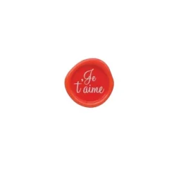 Decor Chocolat Blanc Sceau Je T'Aime (X132)