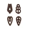 Decor Chocolat Noir Gala Assortis (X58)