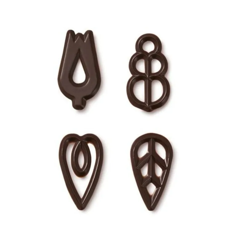 Decor Chocolat Noir Gala Assortis (X58)