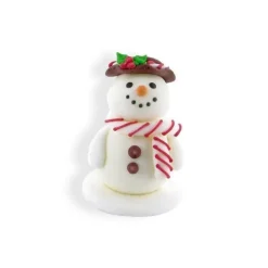 Decor Comestible Bonhomme De Neige Souriant