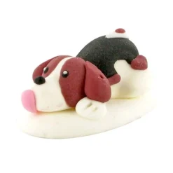 Decor Comestible Chien Couche 6,5 Cm