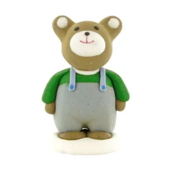 Decor Comestible Ours En Salopette 6 Cm