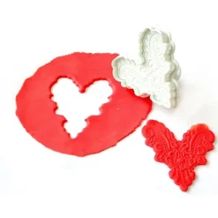 Decoupoir Ejecteur Coeur Cachemire Patisdecor