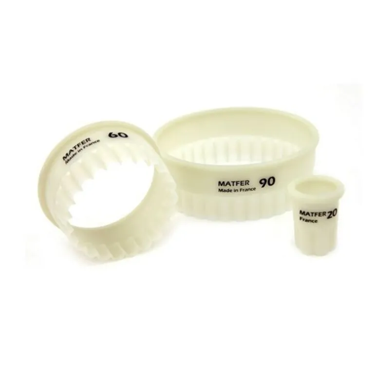 Decoupoir Exoglass Rond Cannele 120 Mm