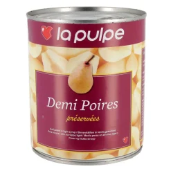 Demi Poires Au Sirop Leger 840 G