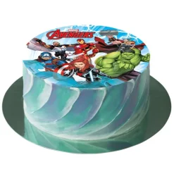 Disque Gateau En Azyme Avengers 15,5 Cm