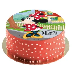 Disque Gateau En Azyme Minnie Mouse 20 Cm