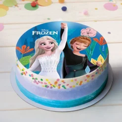 Disque Gateau En Azyme Reine Des Neiges 15,5 Cm