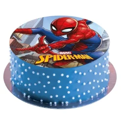 Disque Gateau Spiderman 20 Cm