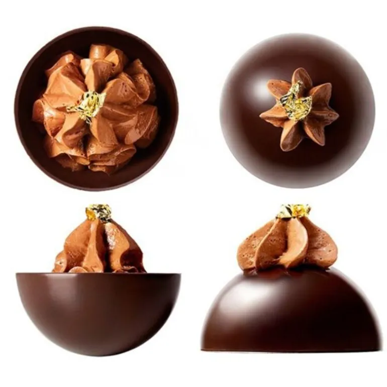 Domes De Chocolat Noir Mona Lisa (X28)