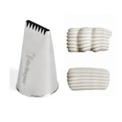 Douille A Bûche Plate Inox 2,5 Mm - 6 Dents