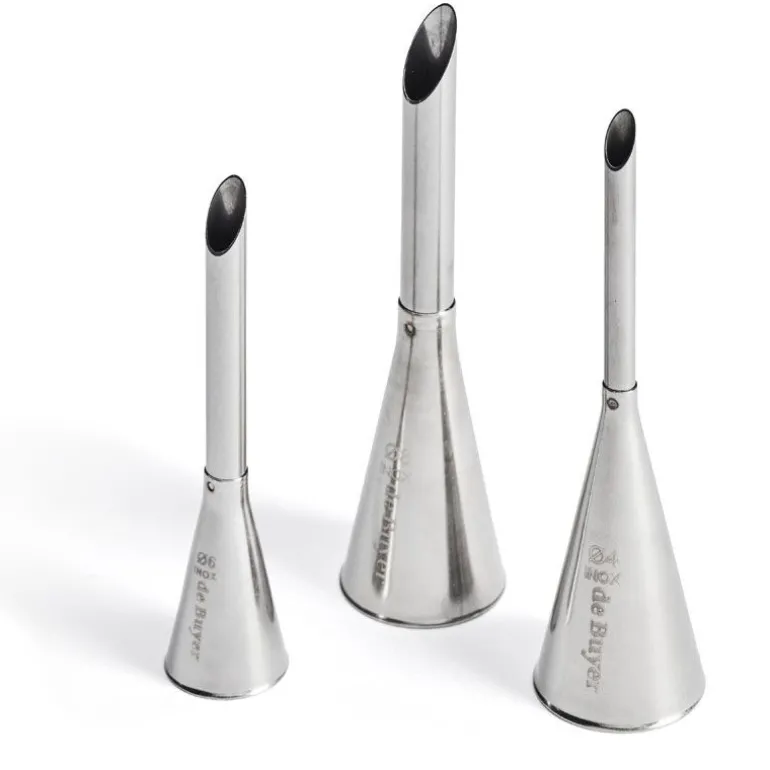 Douilles A Garnir Inox Assorties De Buyer