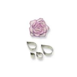 Emporte-Pièces Inox Petales De Roses Pme (X 4)